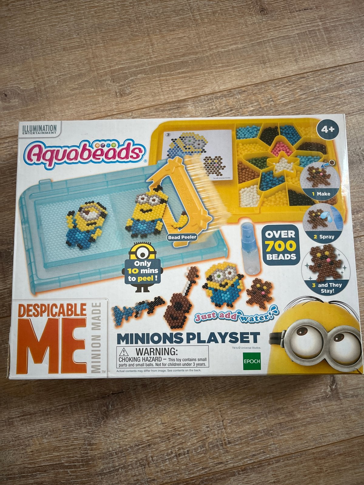 Aquabeads Minions Playset - bijna nieuw, Ophalen of Verzenden, Gebruikt, Knutselen