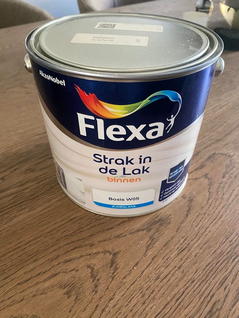 Flexa lak voor binnen, kleur rocky road, Ophalen, Nieuw, Overige kleuren, Lak