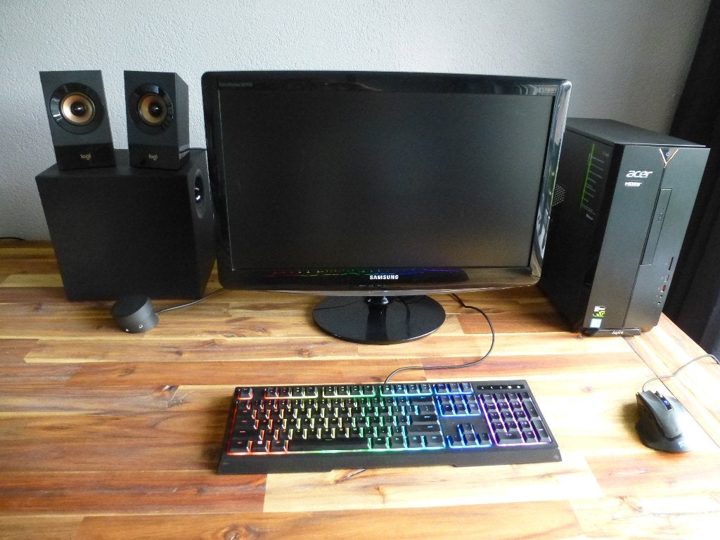 Acer Desktop i5/Nvidia GeForce GTX 1050/SSD+HDD), Ophalen, Met videokaart, Gaming, HDD