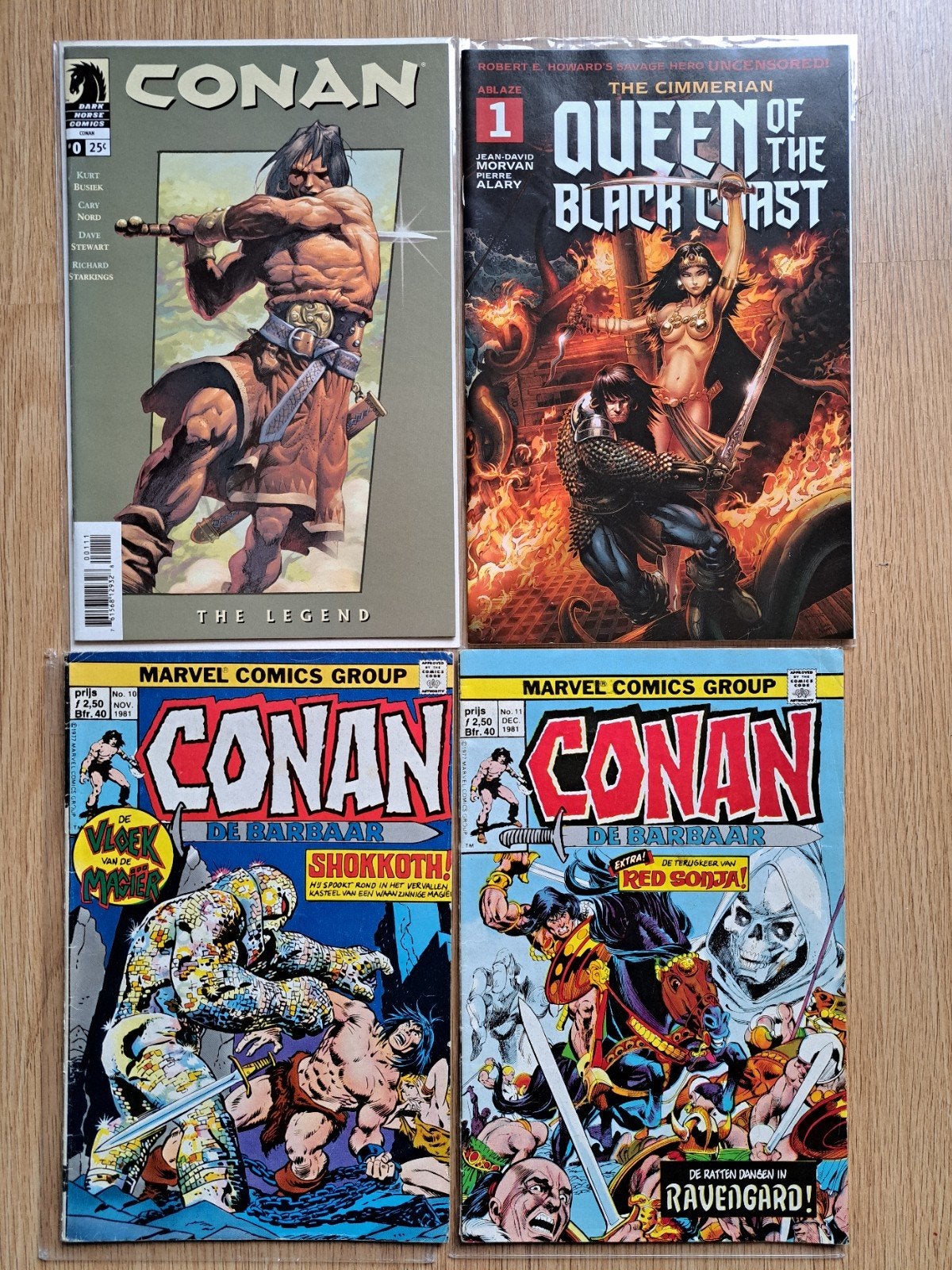 Conan comics - Marvel comics, Dark Horse, & Ablaze, Gelezen, Amerika, Ophalen of Verzenden, Meerdere comics