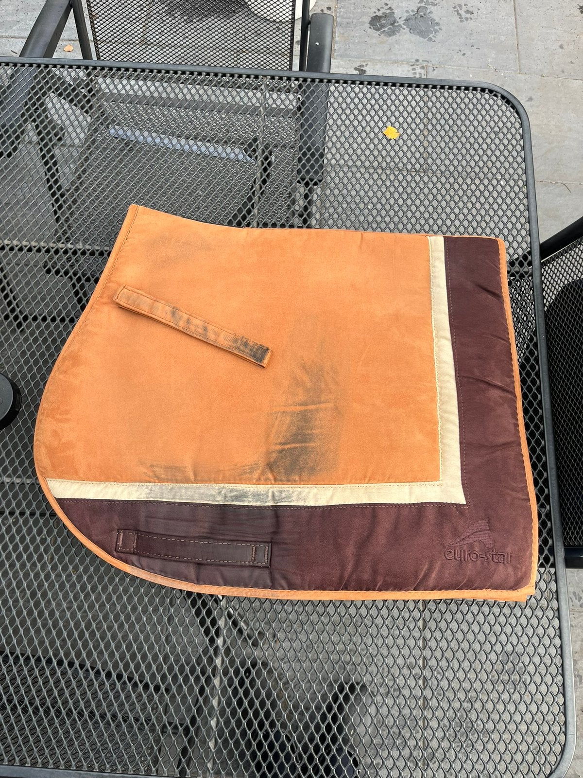 Eurostar oranje / bruin dekje / pad full spring vzh, Dieren en Toebehoren, Ophalen of Verzenden, Gebruikt