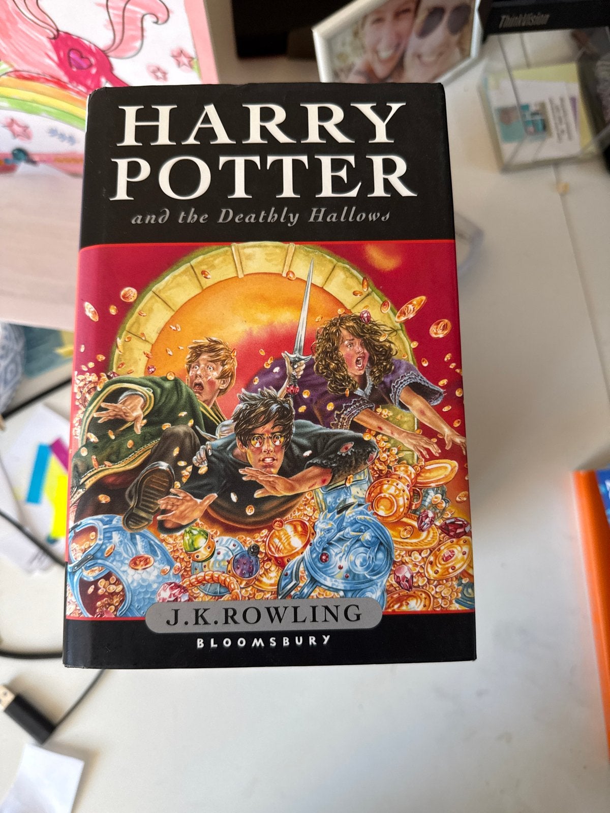 Harry Potter en de Relieken van de Dood - J.K. Rowling, Verzamelen, Harry Potter, Ophalen of Verzenden, Gebruikt, Boek of Poster