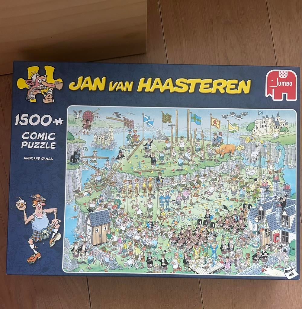 Jan van Haasteren puzzel, Ophalen of Verzenden, 500 t/m 1500 stukjes, Zo goed als nieuw