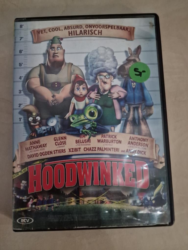 Hoodwinked dvd teab, Ophalen of Verzenden