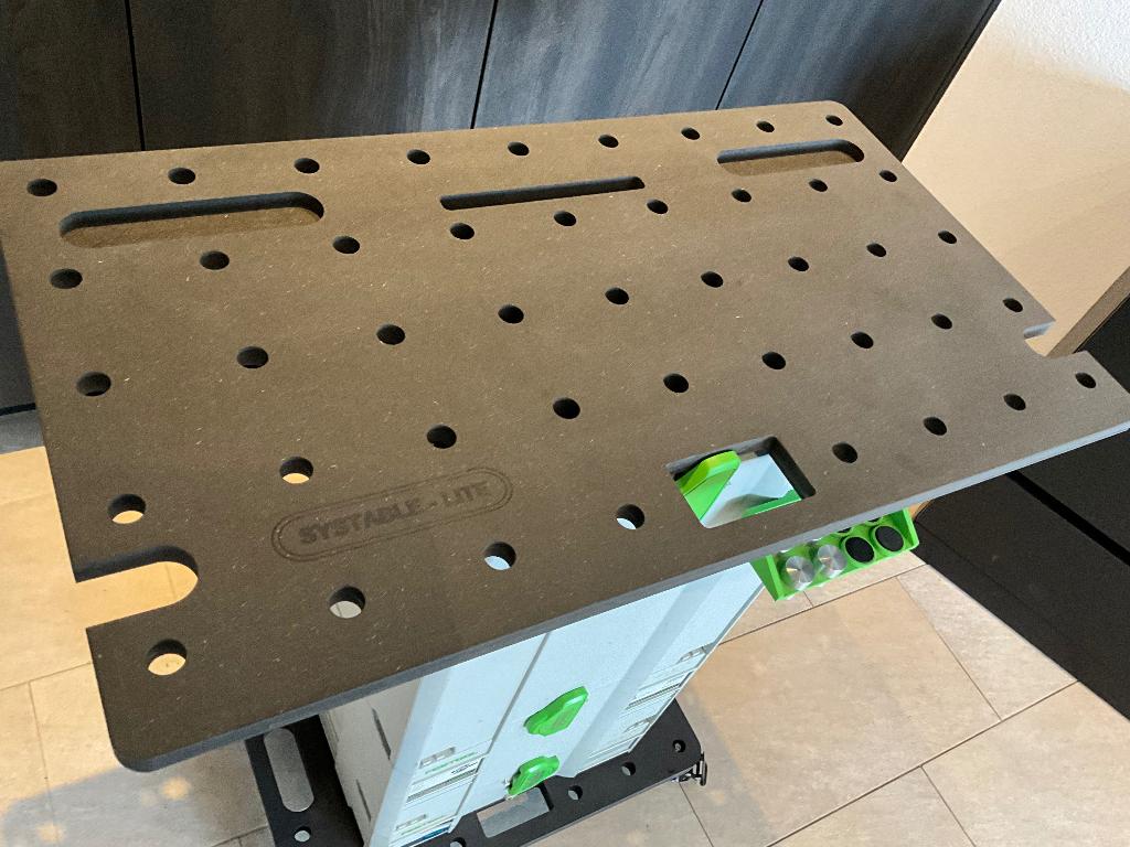 Systable MFT tafel tbv Festool / Tanos midi koffers, 70 tot 120 cm, Scharniermallen.nl, Nieuw, Ophalen of Verzenden