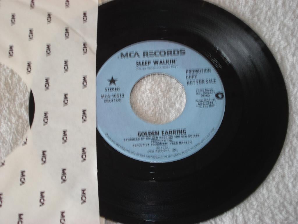 Golden Earring     Promo  Sleep Walkin    Usa     Orgineel, Ophalen of Verzenden, Zo goed als nieuw, Pop