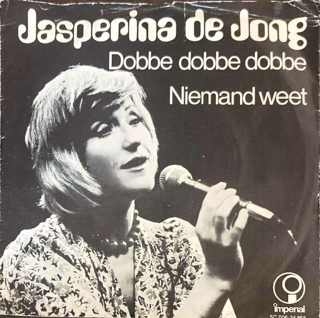 Jasperina de Jong, Dobbe dobbe dobbe, Gebruikt, 7 inch, Single, Ophalen of Verzenden