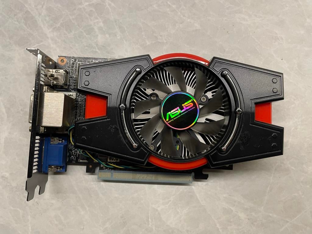 ASUS GT 640 2GD3 Grafische Kaart, Computers en Software, Videokaarten, Gebruikt, Nvidia, PCI-Express 2.0, GDDR3, HDMI, Ophalen of Verzenden