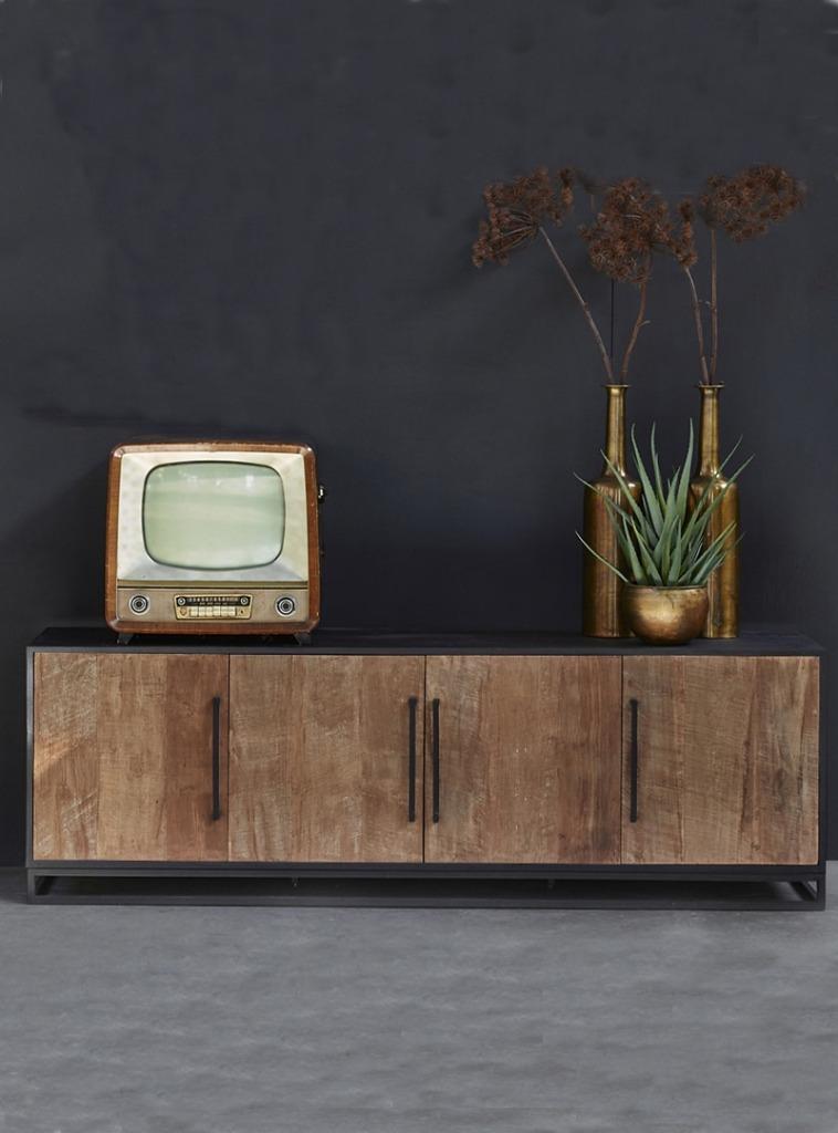 OMG tv cabinet ROS008 l Whoon l Room108 lvan €1469 voor €365, Ophalen, Teakhout, Nieuw, 200 cm of meer