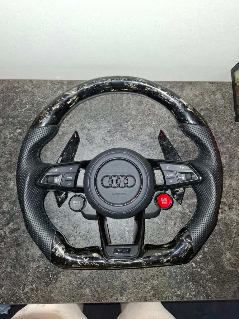 Audi RS Carbon Stuur - Bijna Nieuw, Ophalen of Verzenden, Gebruikt, Audi
