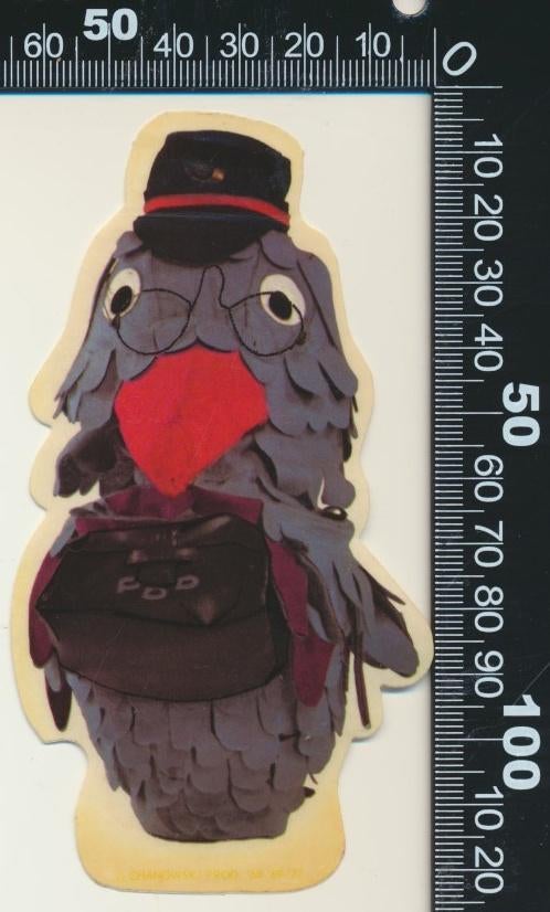 Sticker: Fabeltjeskrant (7), Verzamelen, Ophalen of Verzenden, Zo goed als nieuw, Film, Tv of Omroep
