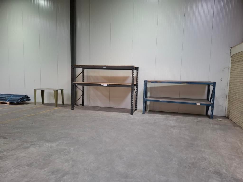 Tafel stelling wand kast legbordstelling palletstelling, Huis en Inrichting, Kasten | Stellingkasten, Ophalen of Verzenden