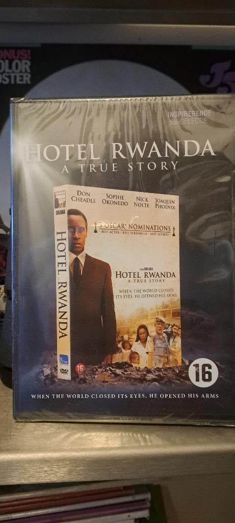 dvd Hotel Rwanda (Z246-19), Alle leeftijden, Ophalen of Verzenden, Nieuw in verpakking