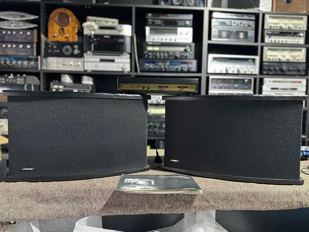 Bose 901 Series VI –Trompetvoeten, Equalizer & Boekjes, Bose, Zo goed als nieuw, Bose, Bose