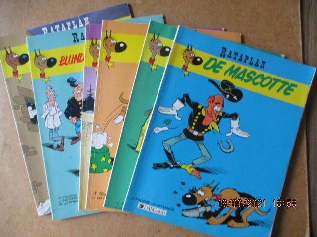 adv3611 rataplan, Boeken, Stripboeken, Gelezen, Eén stripboek, Ophalen