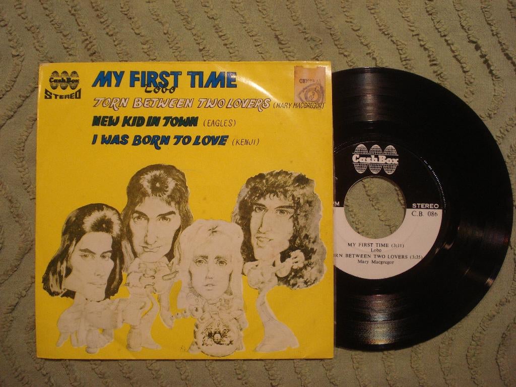 Lobo 7” Vinyl EP: My first time’ (Thailand) Queen Eagles, Cd's en Dvd's, Vinyl Singles, 7 inch, Ophalen of Verzenden, Zo goed als nieuw