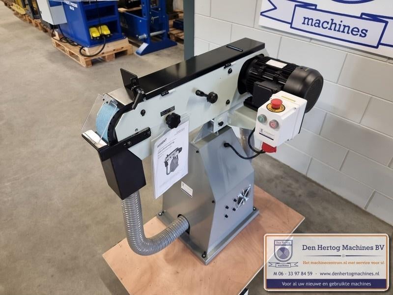 Bandslijpmachine met afzuiging bandschuurmachine 75x2000mm, Ophalen, Nieuw, 1200 watt of meer, Bandschuurmachine