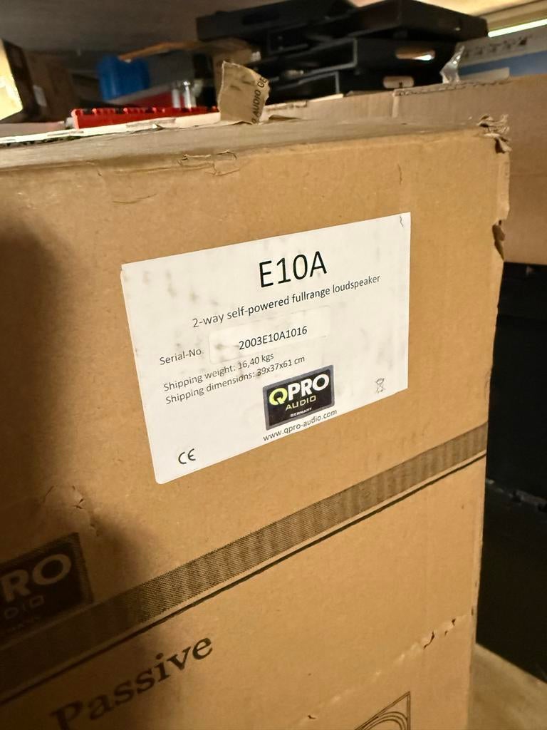 Qpro audio E10a - Nieuwstaat, Ophalen of Verzenden, Zo goed als nieuw