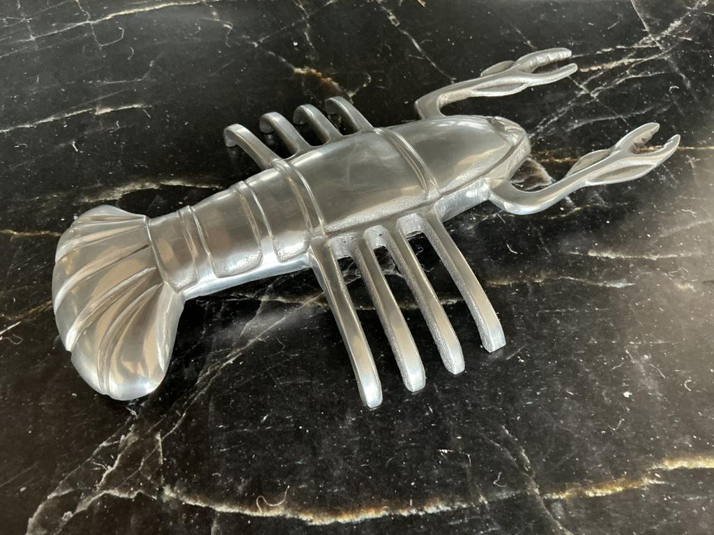 Kreeft aluminium BOB bijzondere binnenhuisaccessoires, Ophalen, Zo goed als nieuw
