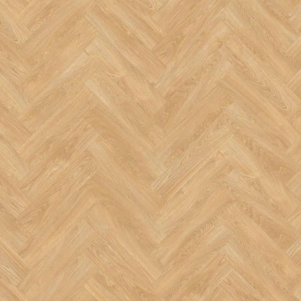 Visgraat Klik PVC Hout Eiken Met Geïntegreerde Ondervloer, Ophalen, Crème, Overige typen, Nieuw