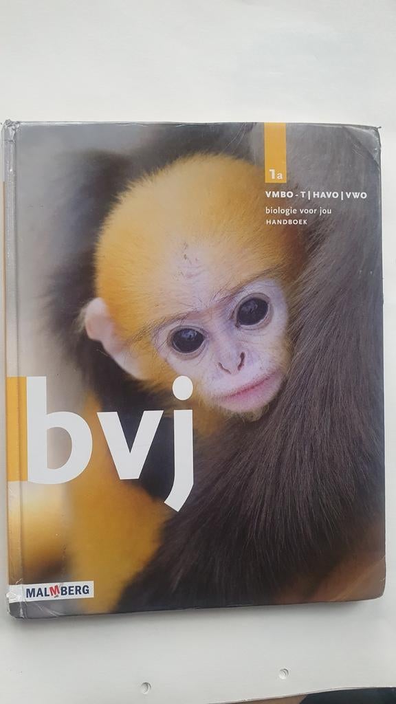 BVJ Biologie 1a VMBO-T/HAVO/VWO Handboek, Boeken, Schoolboeken, Biologie, Ophalen of Verzenden, Aukje Bos, Onno Calverda, Gerard Smits, Ben Waas