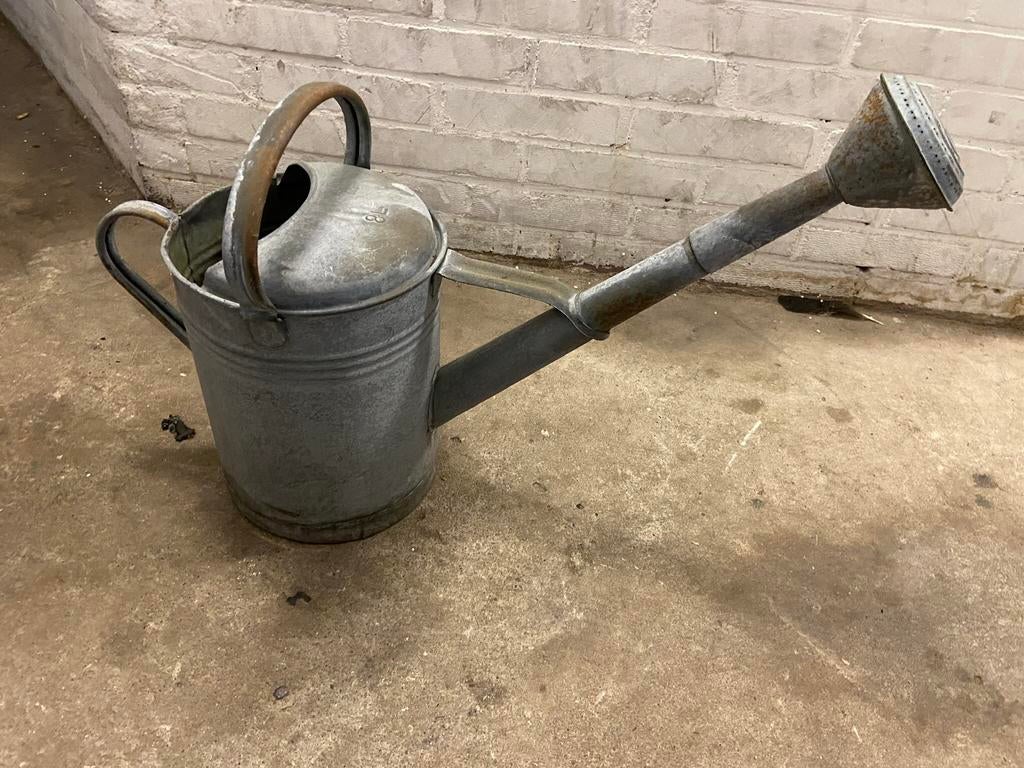 10L zinken water gieter planten gieter, Ophalen of Verzenden
