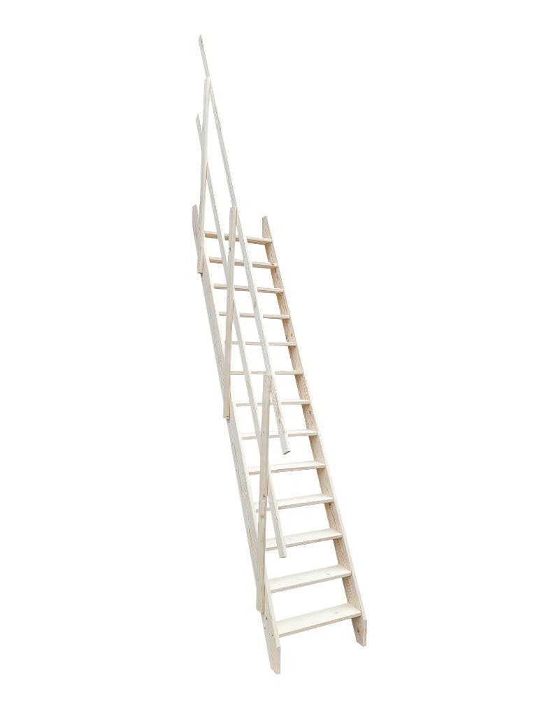 Molenaarstrap hoogte 294 cm breedte 65 cm uitval 150 cm, Doe-het-zelf en Verbouw, Ladders en Trappen, Ophalen of Verzenden, Nieuw