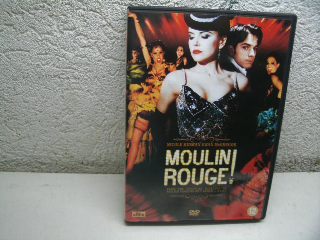 dvd 294b moulin rouge, Alle leeftijden, Ophalen of Verzenden, Zo goed als nieuw