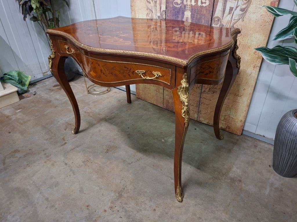 Unieke barok, schrijftafel, bureau, desk, kaptafel, Ophalen of Verzenden