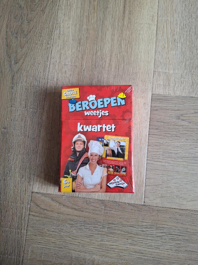 Beroepen weetjeskwartet, Een of twee spelers, Ophalen of Verzenden, Nieuw, Identity Games