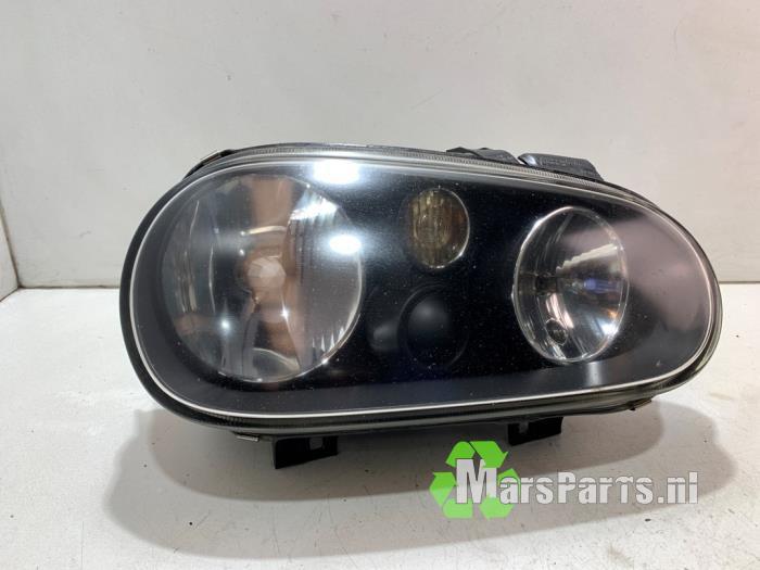 Koplamp rechts van een Volkswagen Golf, Gebruikt, -, Volkswagen, -