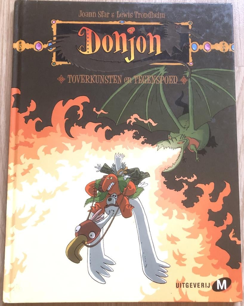 DONJON - TOVERKUNSTEN EN TEGENSPOED - HARDCOVER, Boeken, Stripboeken, Eén stripboek, Ophalen of Verzenden, Nieuw