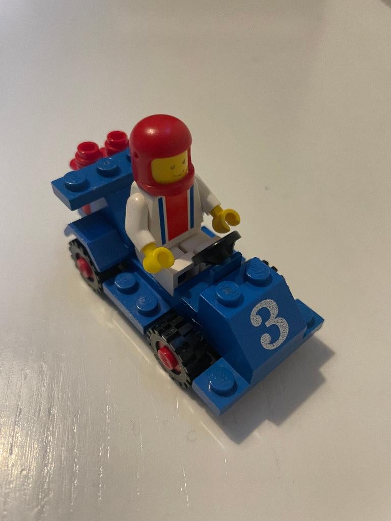 Lego 6605 raceauto - road racer (classic town), Compleet, Gebruikt, Lego, Ophalen of Verzenden