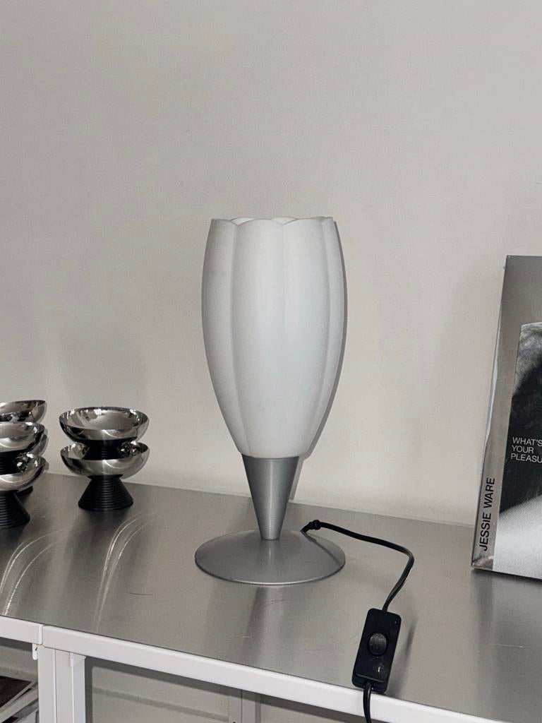 Massieve Tulp Lamp, Ophalen of Verzenden, Zo goed als nieuw, Glas, Minder dan 100 cm