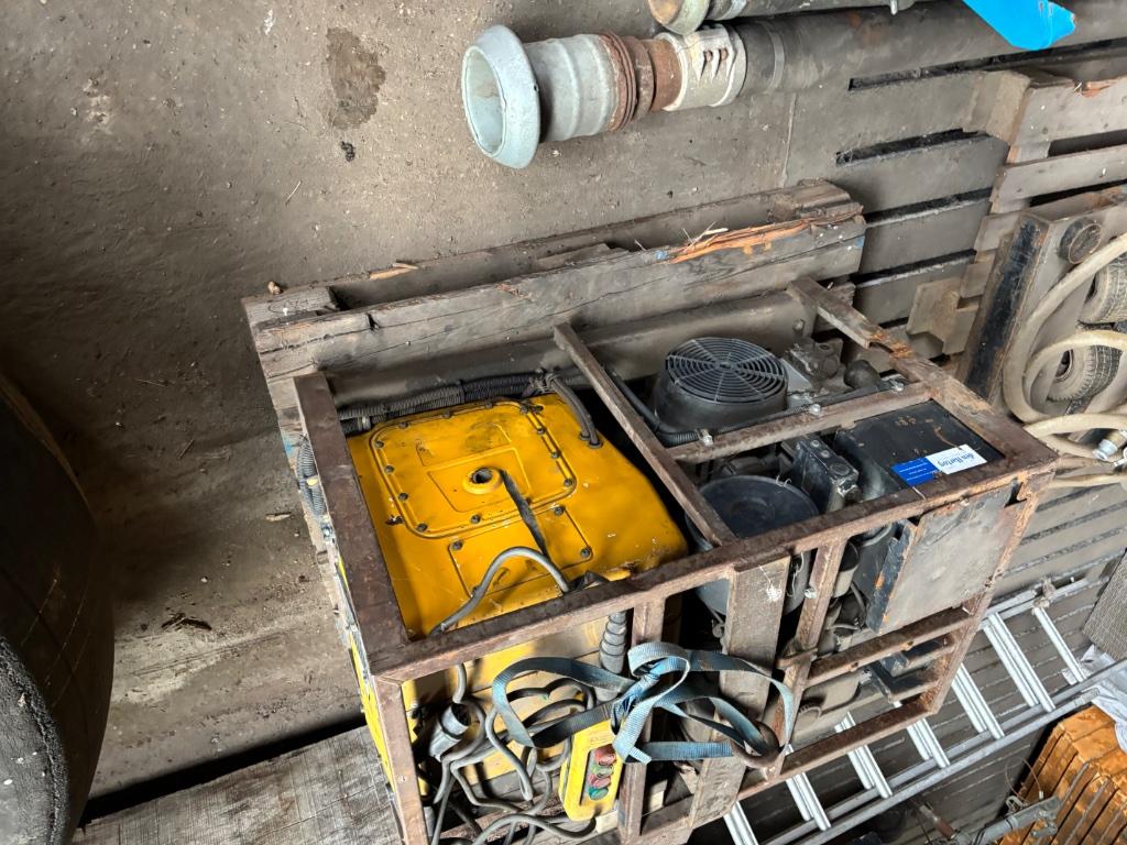 Vacumzuiger vacumunit Nimos-werktuigenD. Kunstmeststrooier., Ophalen, Graafmachine