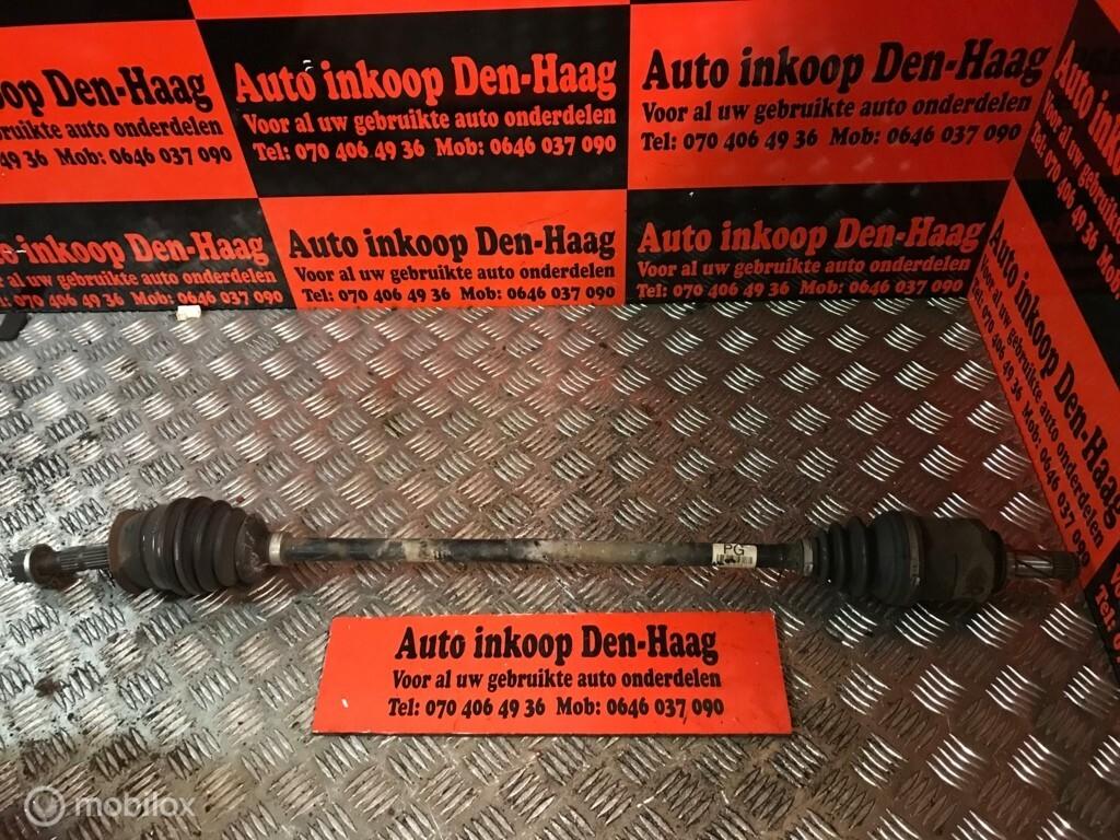 Opel Corsa ('00-'06) Steekas Aandrijfas | Rechtsvoor + ABS, Auto-onderdelen, Remmen en Aandrijving, Opel, Gebruikt, Ophalen of Verzenden