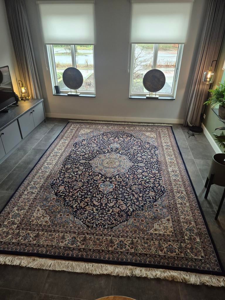 Perzisch tapijt 349x251 cm met certificaat, Ophalen, Perzisch, 200 cm of meer, Zo goed als nieuw