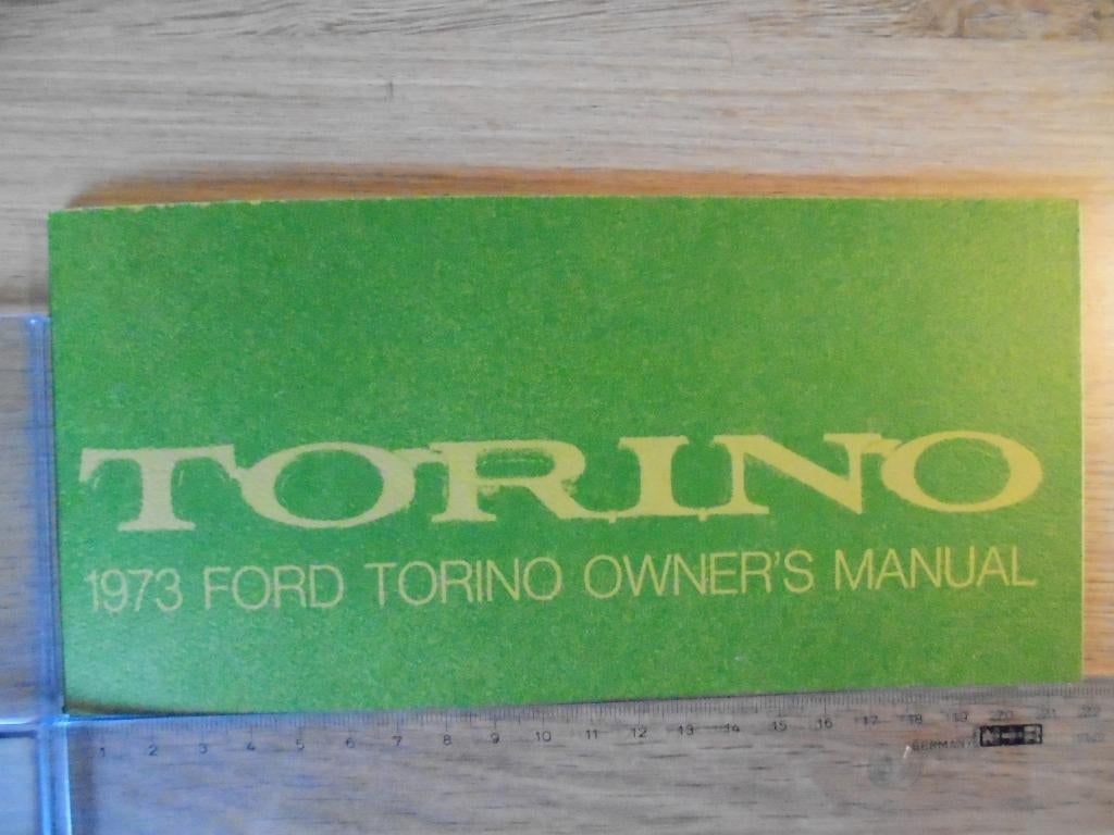 1973 Ford Torino Owner's Manual. A rare, like NEW, original., Auto diversen, Ophalen of Verzenden