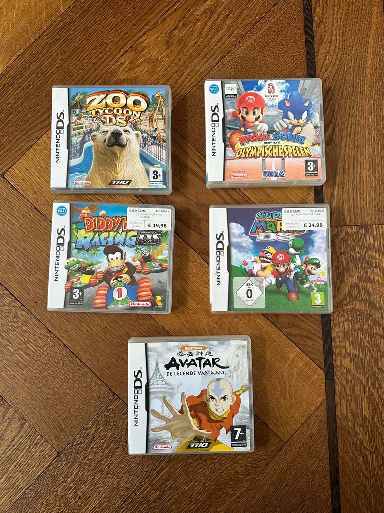 Variatie aan Nintendo DS spellen, Spelcomputers en Games, Gebruikt, Overige genres, 1 speler, Ophalen of Verzenden