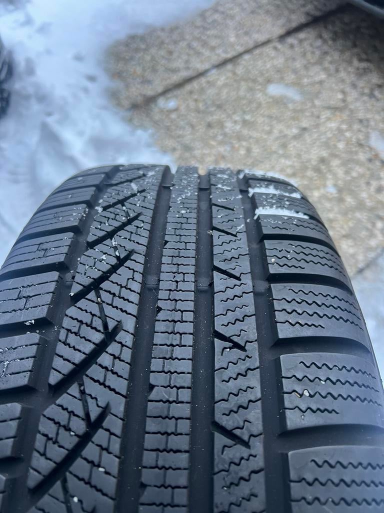 Audi 16 inch lichtmetalen velgen Continental winterbanden, Auto-onderdelen, Banden en Velgen, Banden en Velgen, Winterbanden, 16 inch