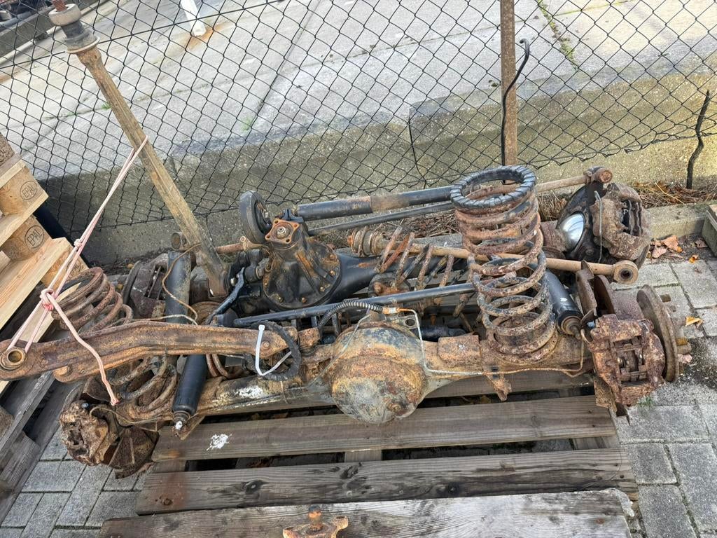 Land rover vooras / achteras, Ophalen, Gebruikt, Land Rover