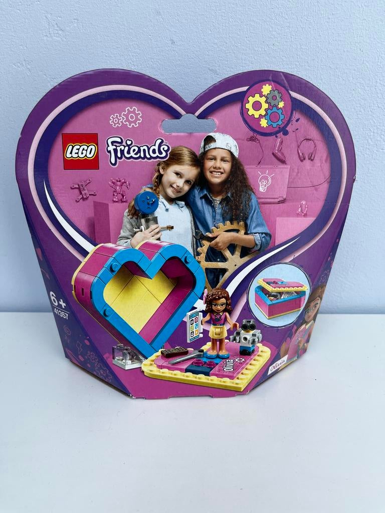 LEGO Friends Olivia's Heart Box 41357, Ophalen of Verzenden, Zo goed als nieuw, Complete set, Lego