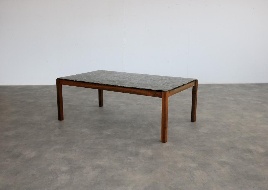 vintage salontafel | tafel | jaren 60, Gebruikt, Overige materialen, 100 tot 150 cm, .