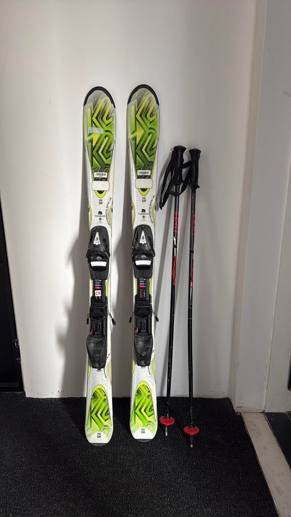 Kinderski’s, Sport en Fitness, Skiën en Langlaufen, Overige merken, Gebruikt, 100 tot 140 cm, Ophalen of Verzenden