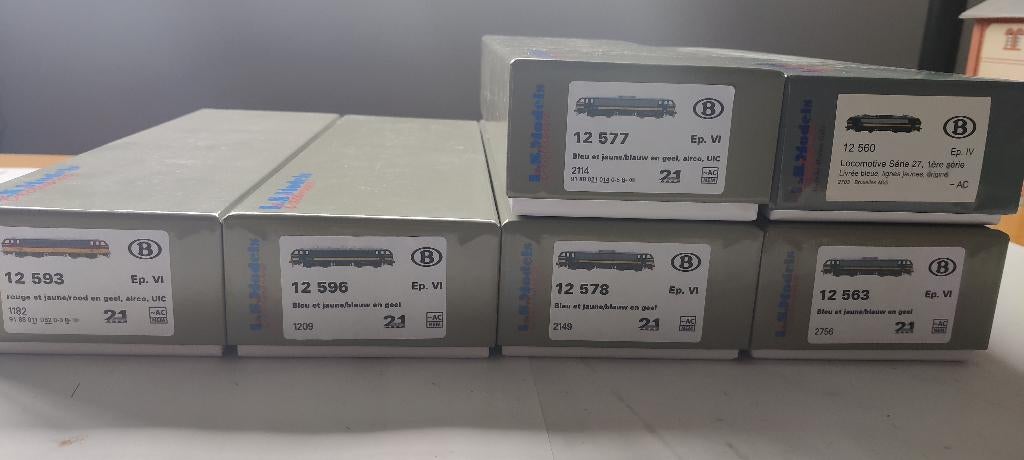 LS models locs AC digitaal NMBS, Hobby en Vrije tijd, Overige merken, Wisselstroom, Locomotief, Verzenden