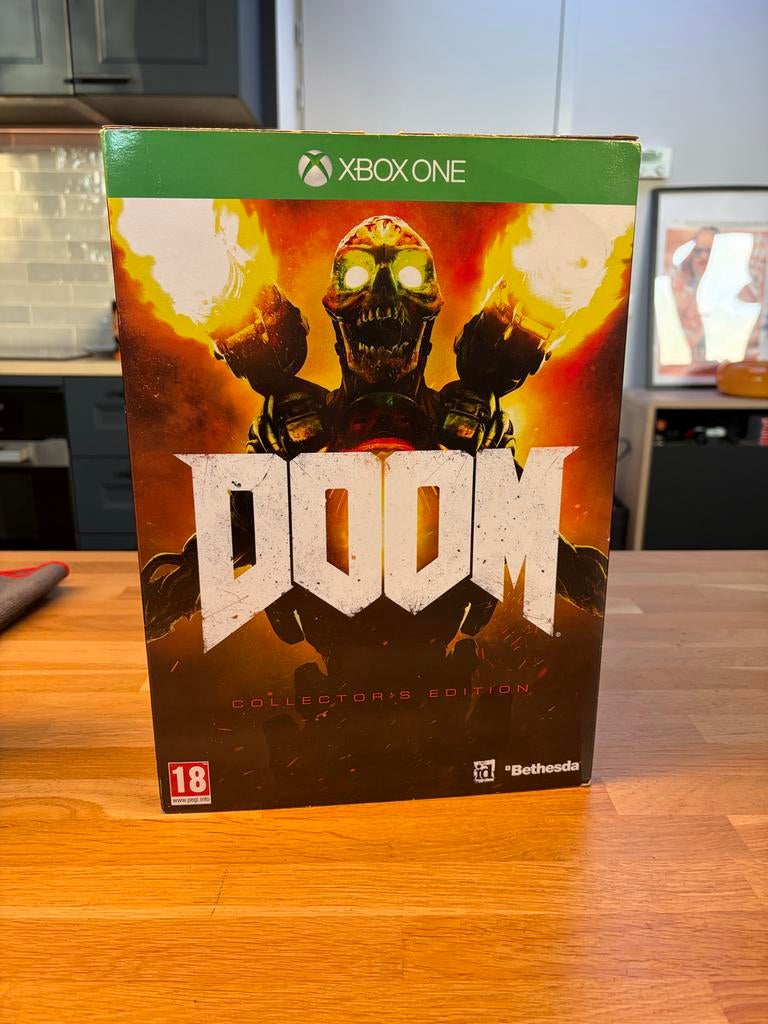 DOOM 2016 Collector's Edition - Xbox One, Spelcomputers en Games, Games | Overige, Online, Vanaf 18 jaar, Shooter, 1 speler
