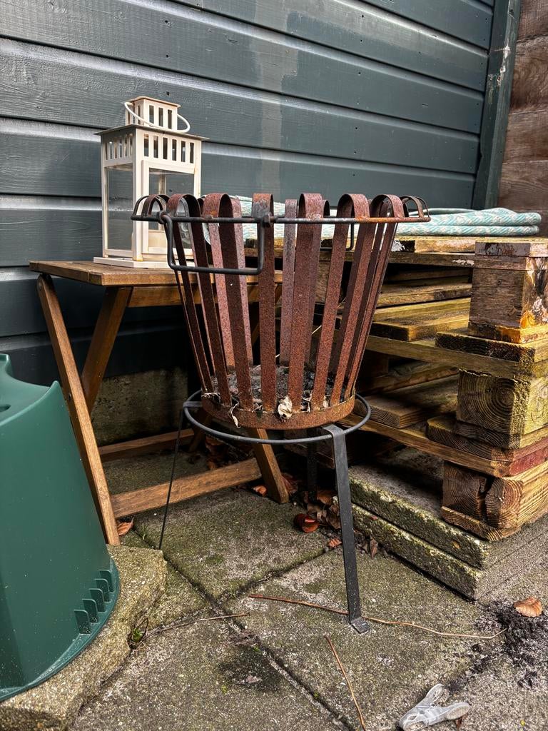 Leuke vuurkorf!, Tuin en Terras, Ophalen, Gebruikt, Vuurkorf