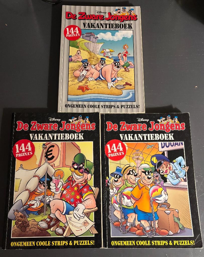 Donald Duck & Zware Jongens Vakantieboeken (10 stuks), Ophalen, Zo goed als nieuw, Donald Duck, Meerdere stripboeken