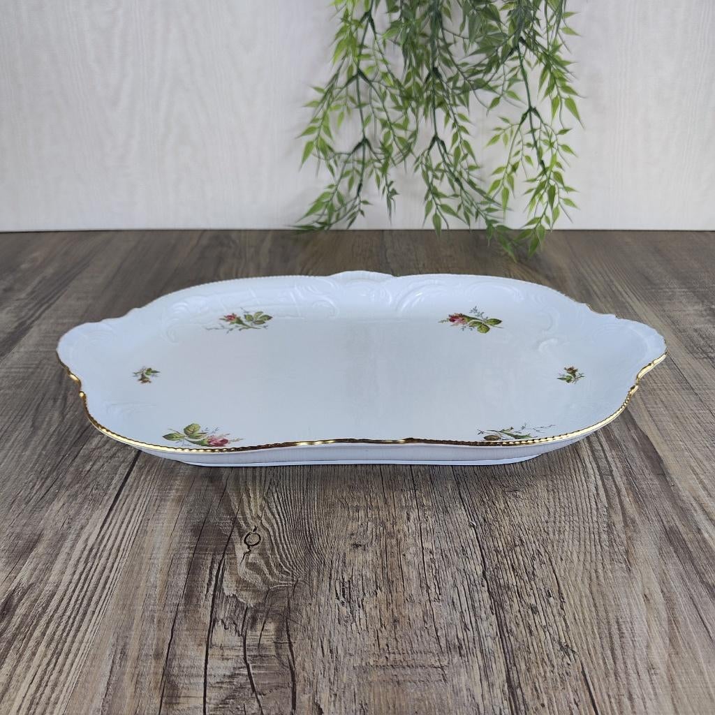 Rosenthal Sanssouci Moosrose Serveerschaal 39 cm, Ophalen of Verzenden