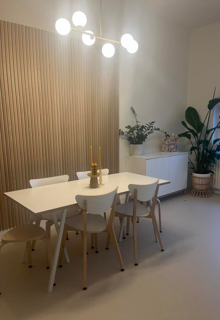 Hay Loop Stand tafel 160x77,5, Huis en Inrichting, Ophalen, Japandi, Gebruikt, Vierkant